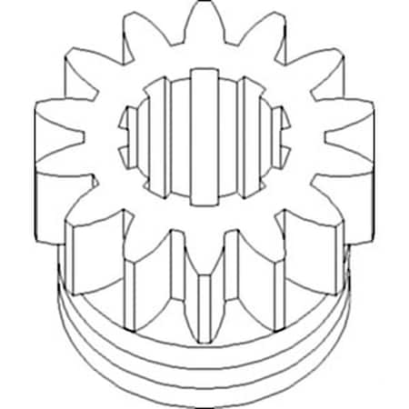 Aftermarket VT402214 Teeth PTO Drive Gear Fits Case VA VAC VAI VAO A29385
